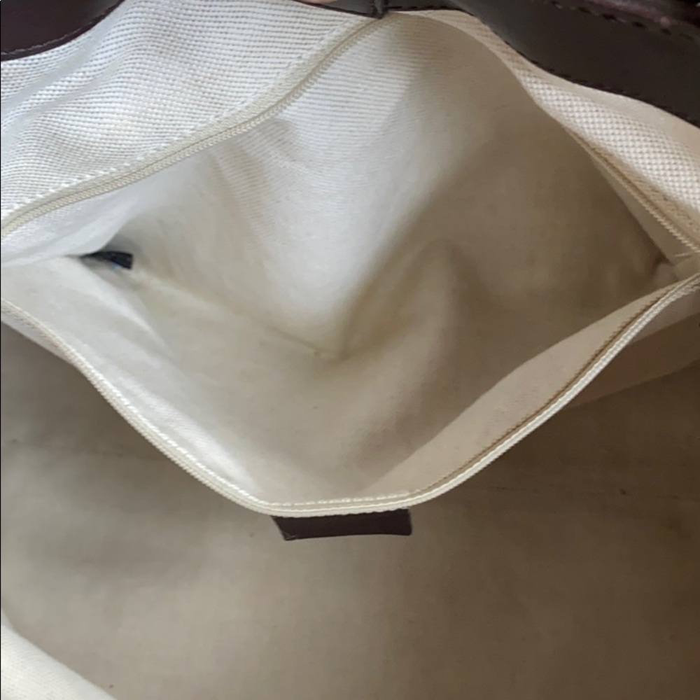 Gucci Dark Brown Logo Shoulder Bag - Picture 5 of 12
